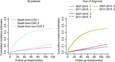 Cardiovascular Outcomes in the Patients With Colorectal Cancer: A Multi-Registry-Based Cohort Study of 197,699 Cases in the Real World